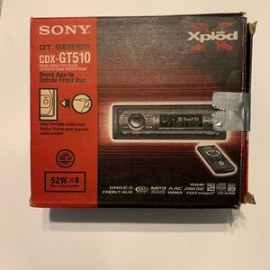 Sony Xplod CDX-GT510 Car Stereo